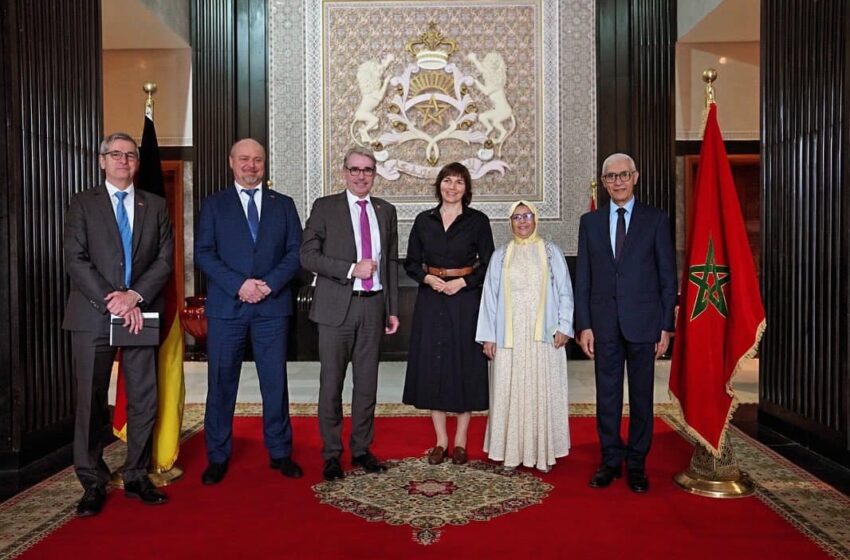 الطاقات المتجددة والجفاف في صلب محادثات برلمانيين ألمان ومغاربة