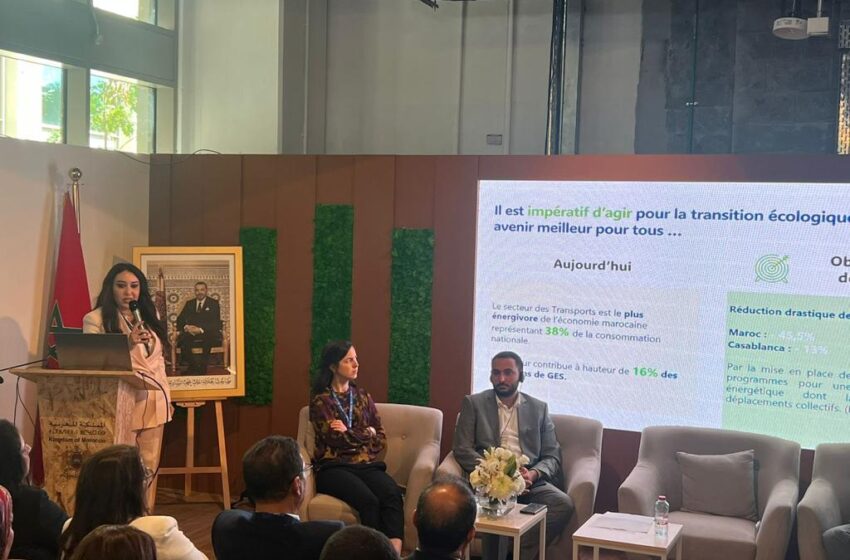 كوب 28: ارميلي تعرض أمام كبار مسؤولي العالم خطط تحويل الدار البيضاء إلى مدينة خضراء