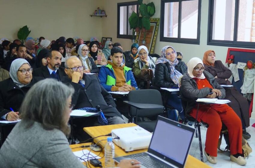 ليديك تواصل أنشطتها التحسيسية حول أهمية الحفاظ على المياه والبيئة