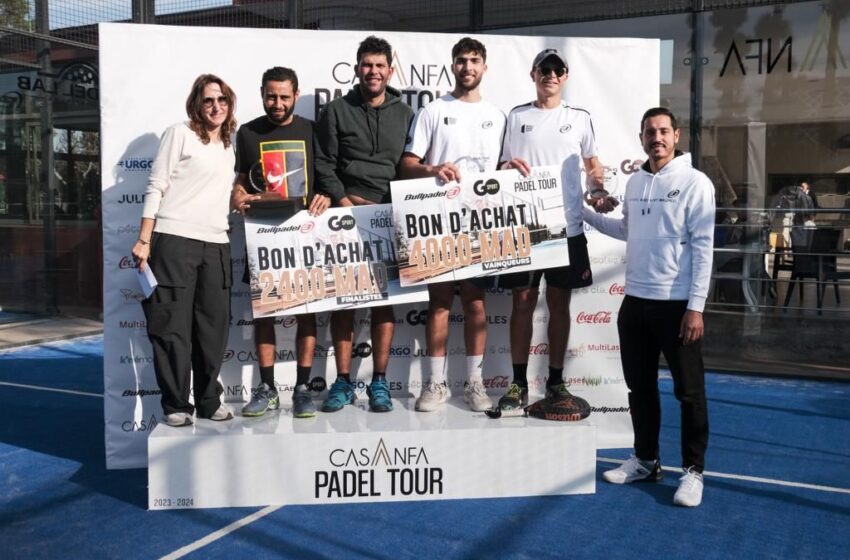 رياضة البادل..شقيقة كريم العلمي تنسق مع جامعة التنس من أجل تطوير هذه الرياضة بالممكلة