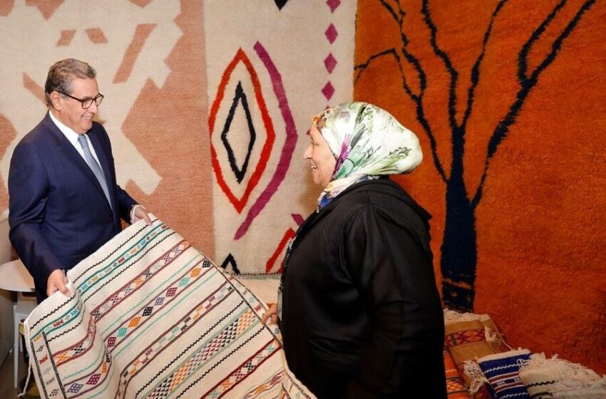 أخنوش: الصناعة التقليدية رافعة أساسية للحفاظ على التراث المادي وغير المادي للمملكة 