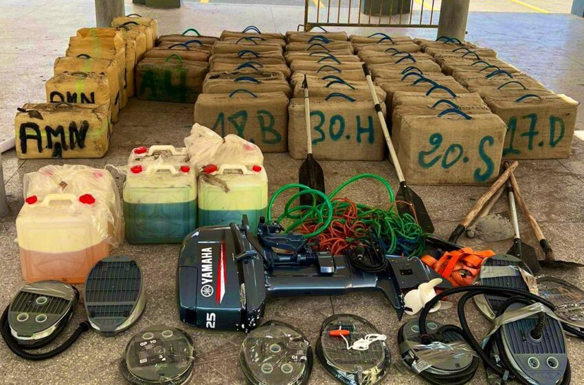 الدار البيضاء.. إجهاض محاولة تهريب أزيد من طن للشيرا