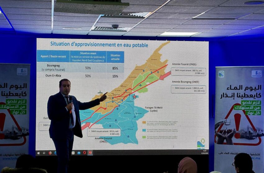 ليدك تطلق حملة واسعة للتحسيس باقتصاد الموارد المائية