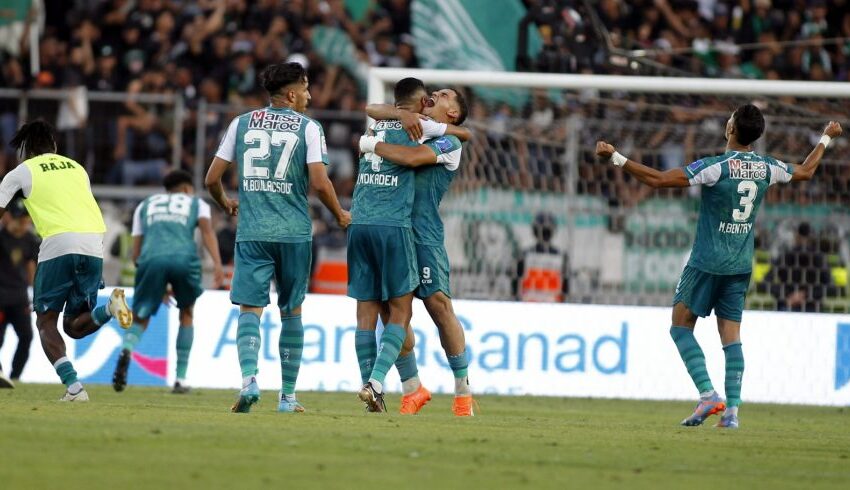 الرجاء والمغرب التطواني يتأهلان لربع نهائي كأس العرش