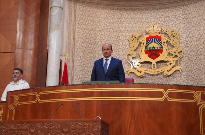 مجلس المستشارين يفتتح أشغال دورته الثانية برسم السنة التشريعية الحالية