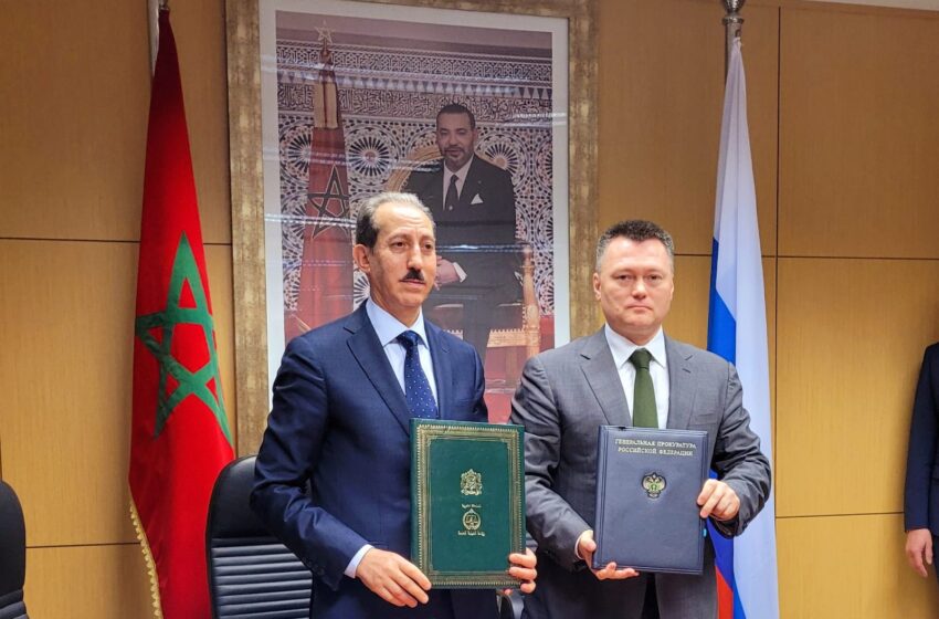 الداكي يوقع مذكرة تفاهم مع النيابة العامة لروسيا الاتحادية