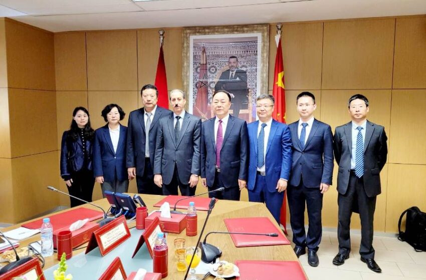 الرباط.. الداكي يتباحث مع نائب وزير العدل الصيني علاقات التعاون القضائي