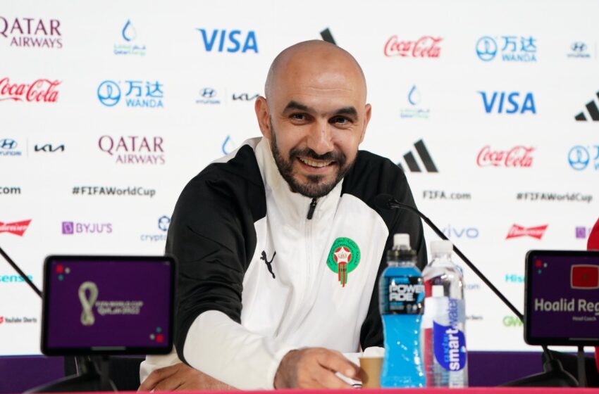 سلا.. الركراكي يعقد ندوة صحفية بعد غد الثلاثاء