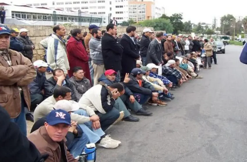 تقرير: تزايد حجم البطالة في الوسطين الحضري والقروي