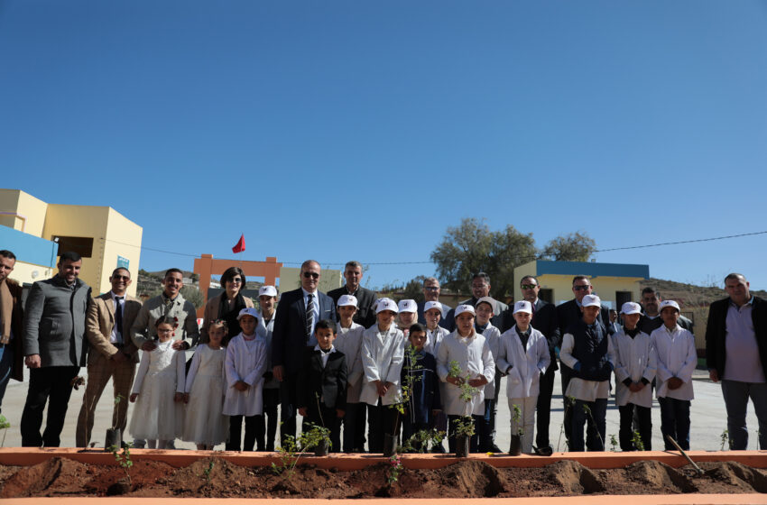  البنك الشعبي يجدد مدارس جهة الناظور-الحسيمة