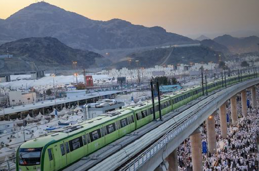 انطلاق أولى رحلات قطار المشاعر المقدسة لموسم الحج