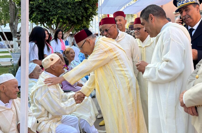 بني ملال.. الهبيل يتفقد الخيرية الإسلامية للمسنين في عيد الأضحى