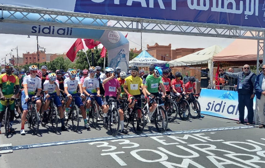 الفرنسي هينكان بطلا والمغربي مخشون ثالثا في المرحلة الثالثة من طواف المغرب للدراجات