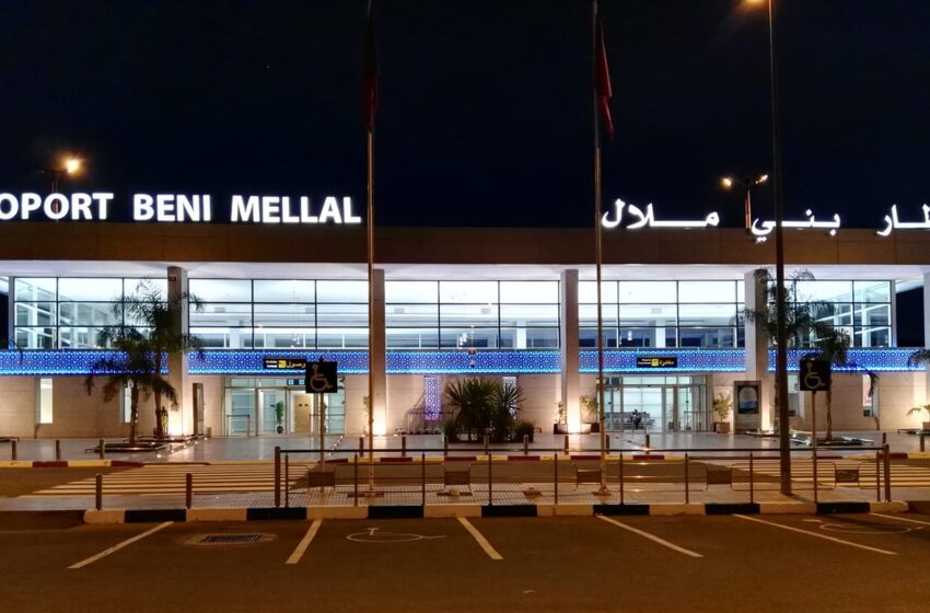 الحياة تعود إلى مطار بني ملال..تدشين أول رحلة قادمة من ميلانو