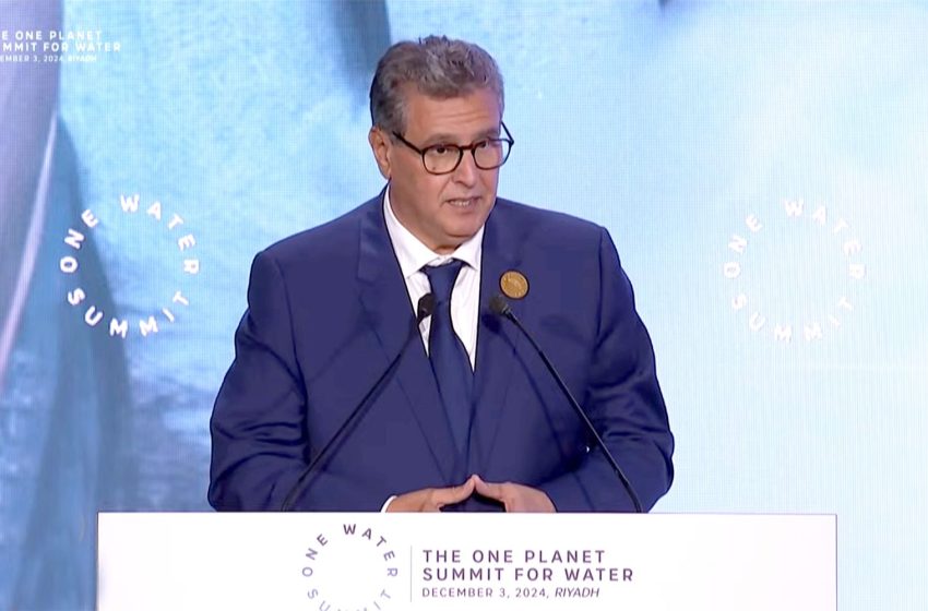 الموارد المائية مسألة استراتيجية بالنسبة للمغرب وموضع اهتمام وتتبع شخصي مستمر من طرف جلالة الملك (رئيس الحكومة)